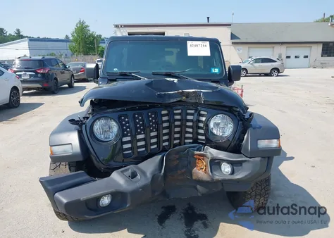 2021 Jeep Wrangler Unlimited Sport Altitude 4X4 из США, поврежденный, VIN 1C4HJXDG5MW808329